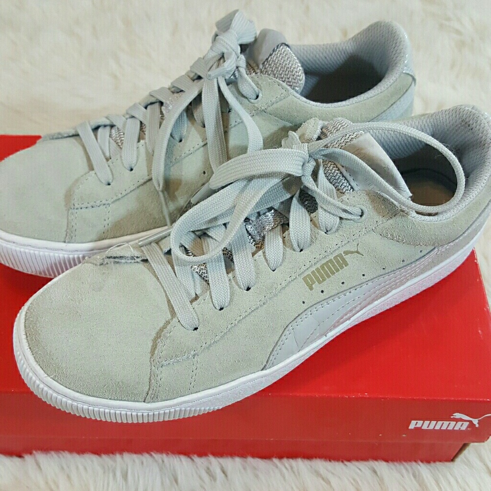 Gray Puma Vicky Platform-☃️Holiday Special☃️